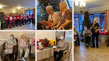 Christmas at Willow Court care home